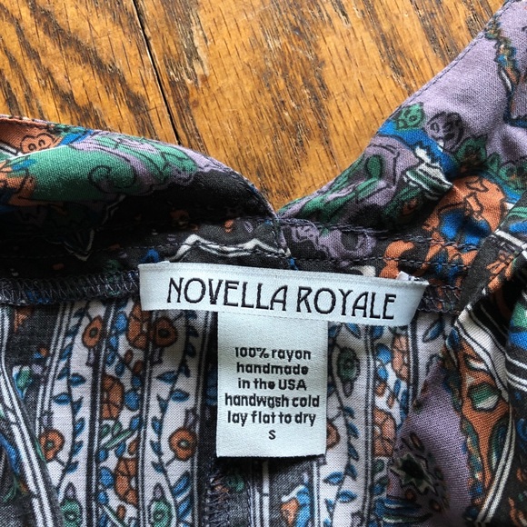Novella Royale Everything is Rosey Romper, Small - Picture 2 of 6